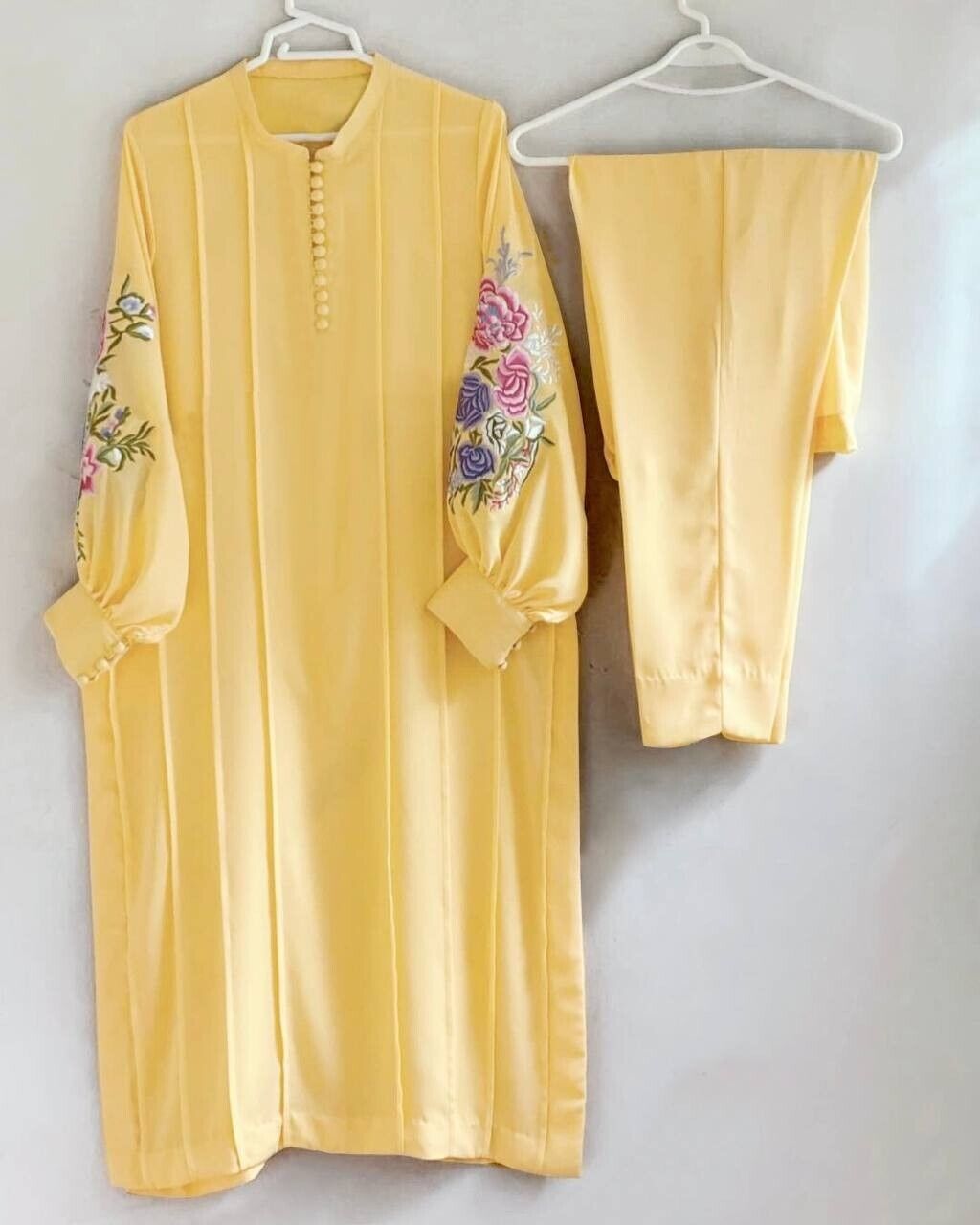 Pakistani Indian Kurti Kurta 3PC Salwar Kameez Chunni Tunic Silk Kurti