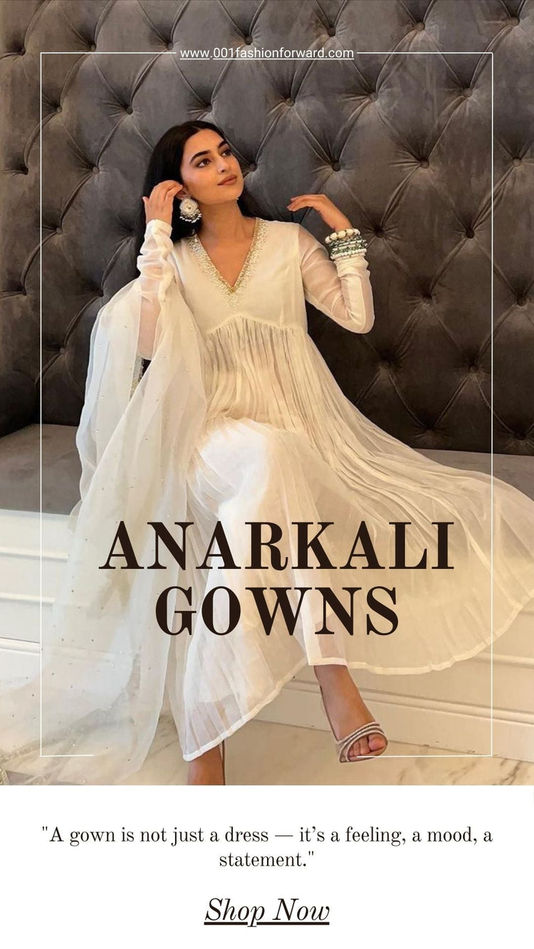 Flared Anarkali Gown