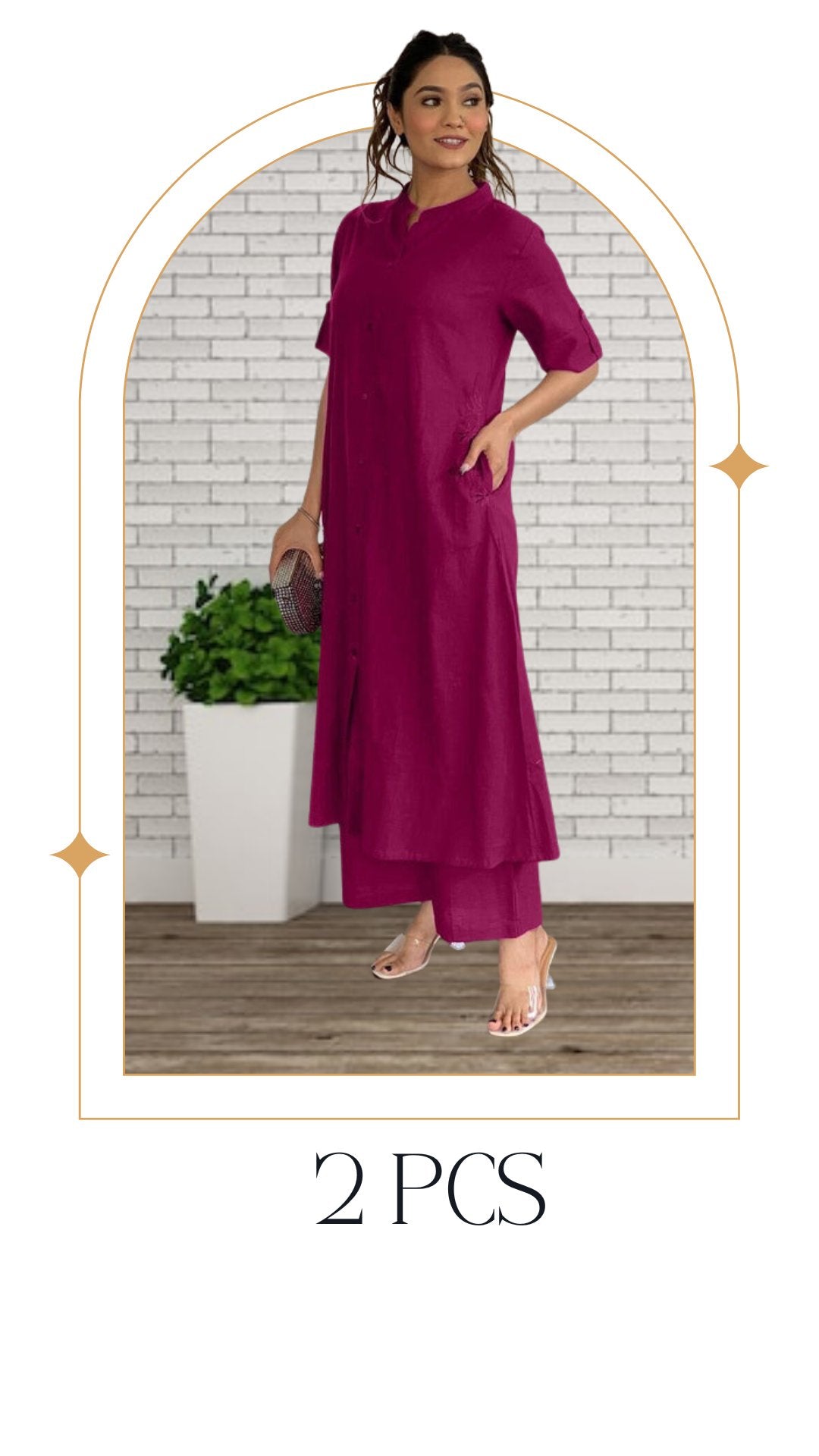 2 Pcs Salwar kameez