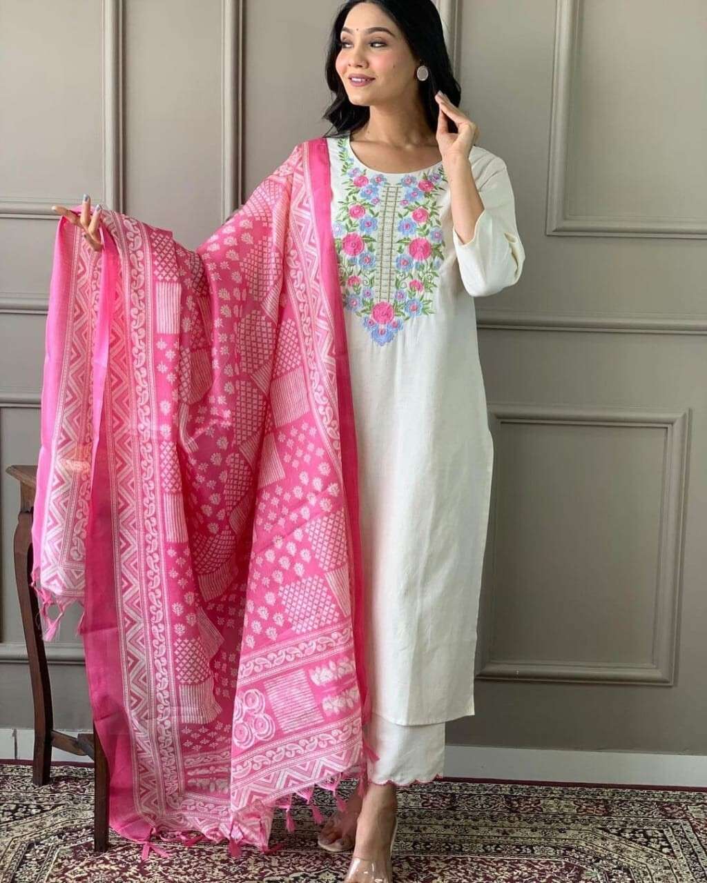 Indian Salwar Kameez Suit Designer Pakistani Bollywood Party Wear Cotton Dress