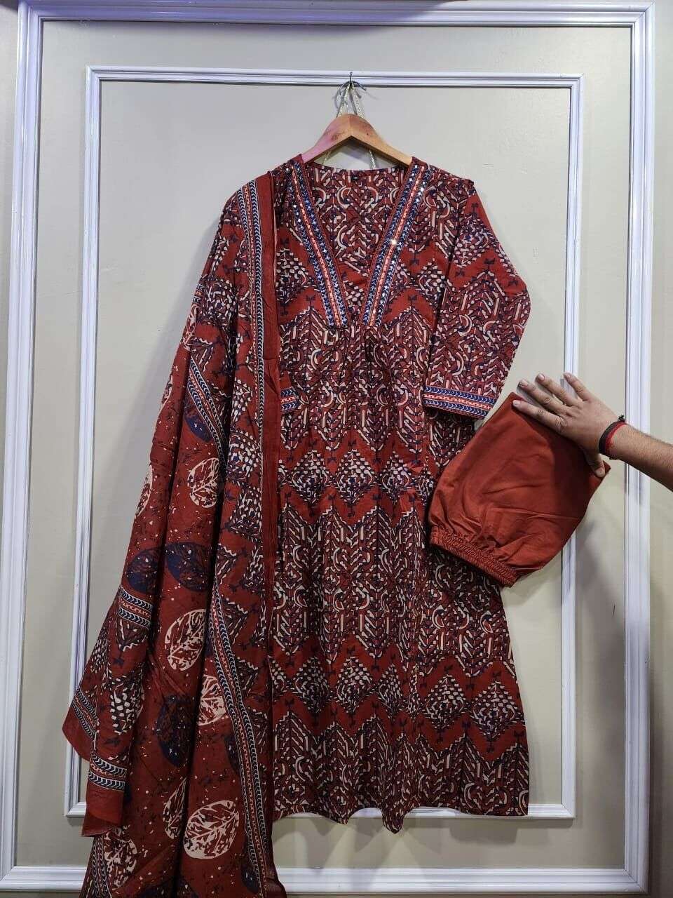 Salwar Kameez Indian Pakistani Readymade Dress Stitched A- line Women Kurta