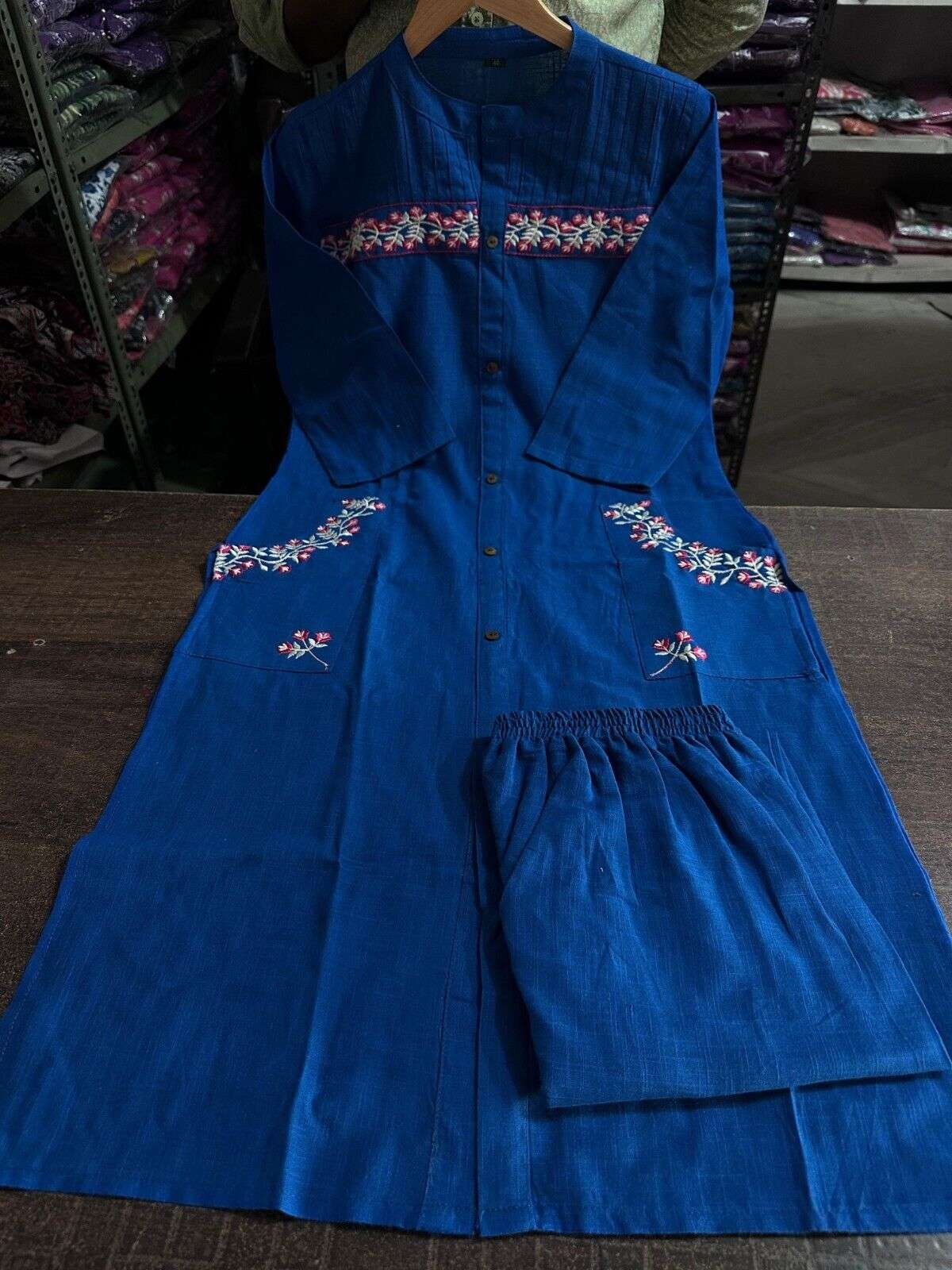Cotton Women Dress Salwar Kameez Readymade Suits Indian Wedding Party 2 PCS