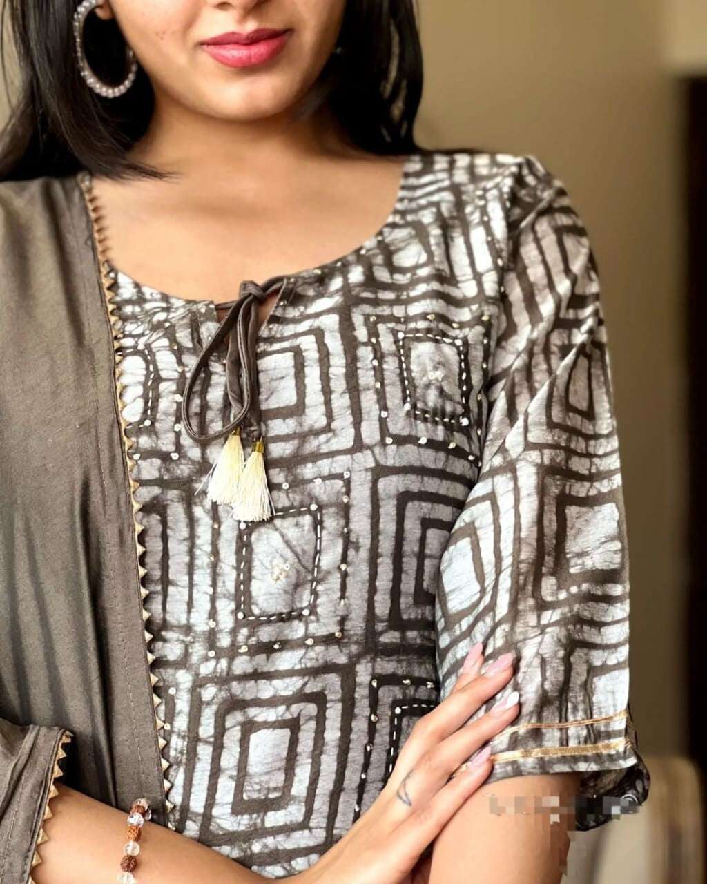 Cotton Salwar kameez  Printed Straight Kurta Pant & Suit Women Partywear