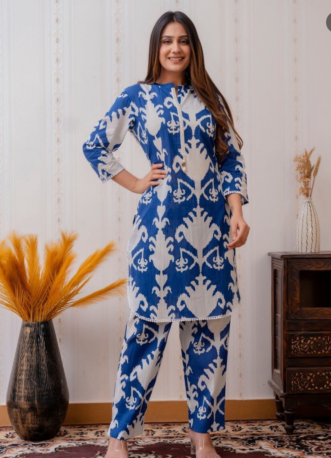2 pcs Cotton Salwar Kameez Suit New Party Wear might casual Dress Readymade