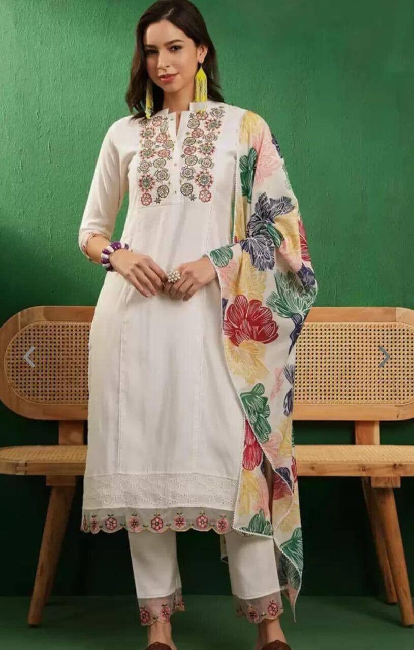 Indian Georgette Salwar Kameez with Dupatta for Women - Designer Kurta Salwar