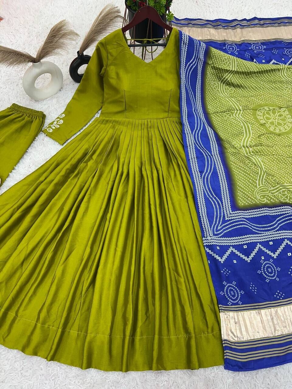Bollywood Party Wear Anarkali Salwar Kameez Suit - Designer Flared Gown