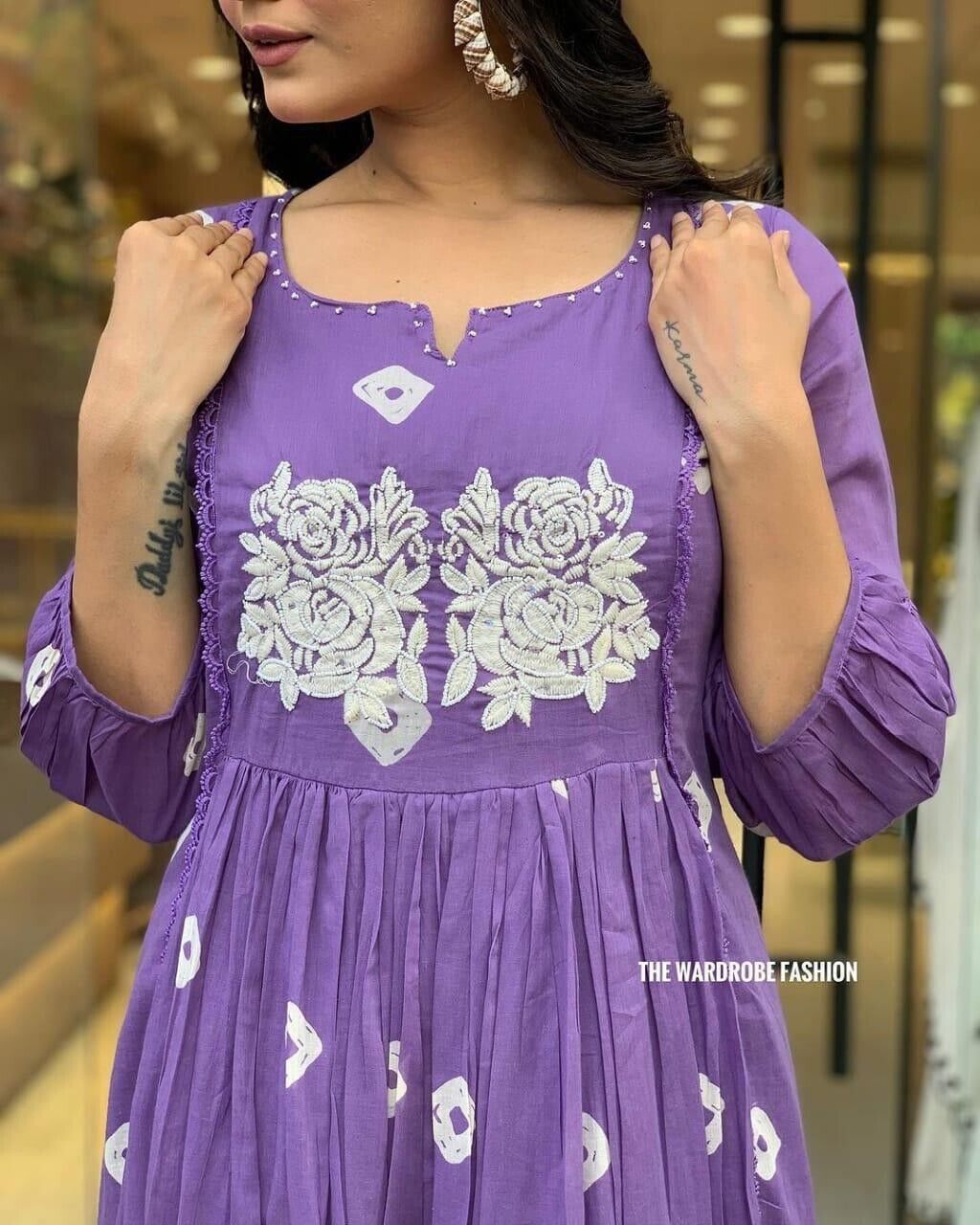 Anarkali Flared Gown Pakistani Salwar Kameez Ready made Wedding Party Bollywood