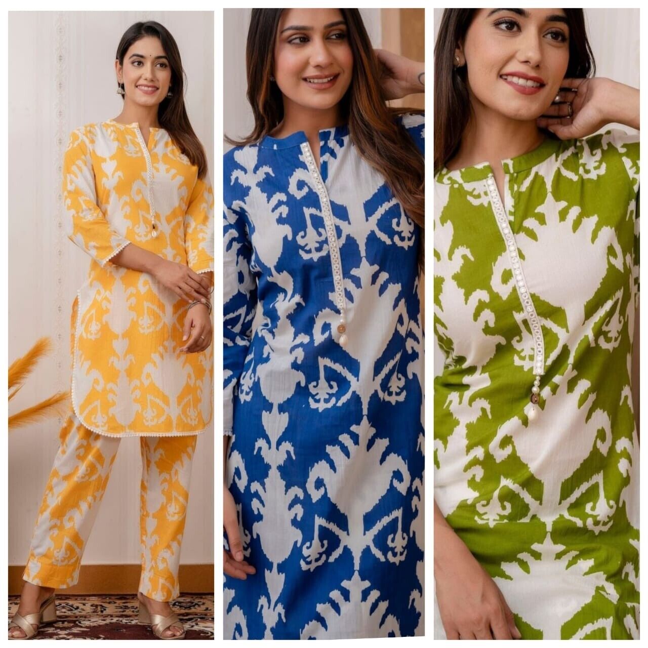 2 pcs Cotton Salwar Kameez Suit New Party Wear might casual Dress Readymade
