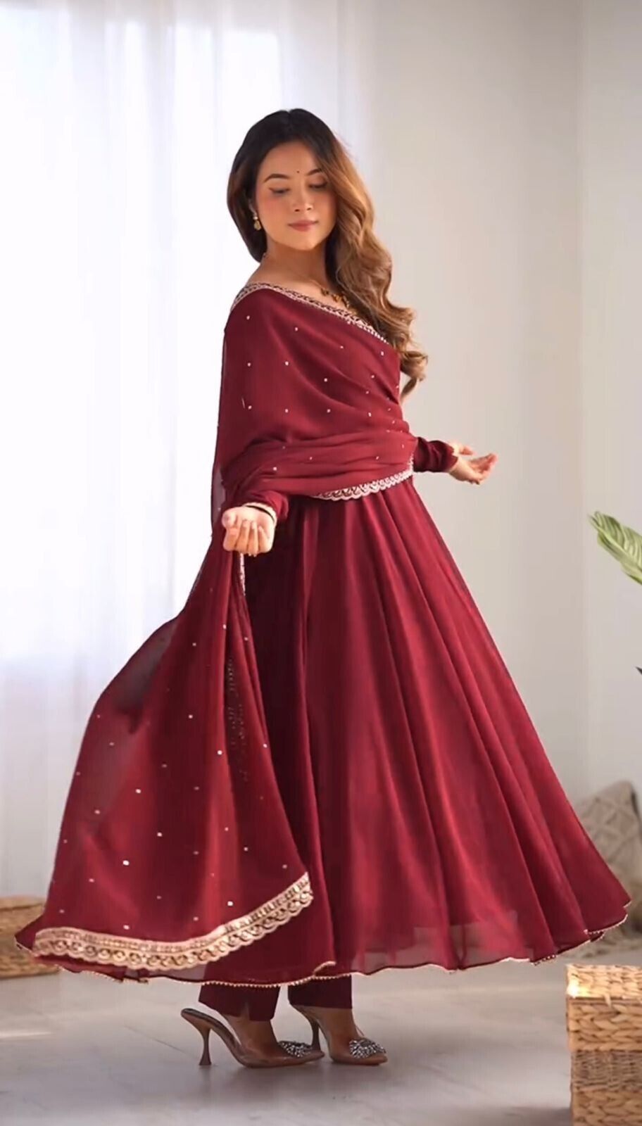 Bollywood Pakistani Kurta Pant Set - Designer Women Salwar Kameez Kurti Set