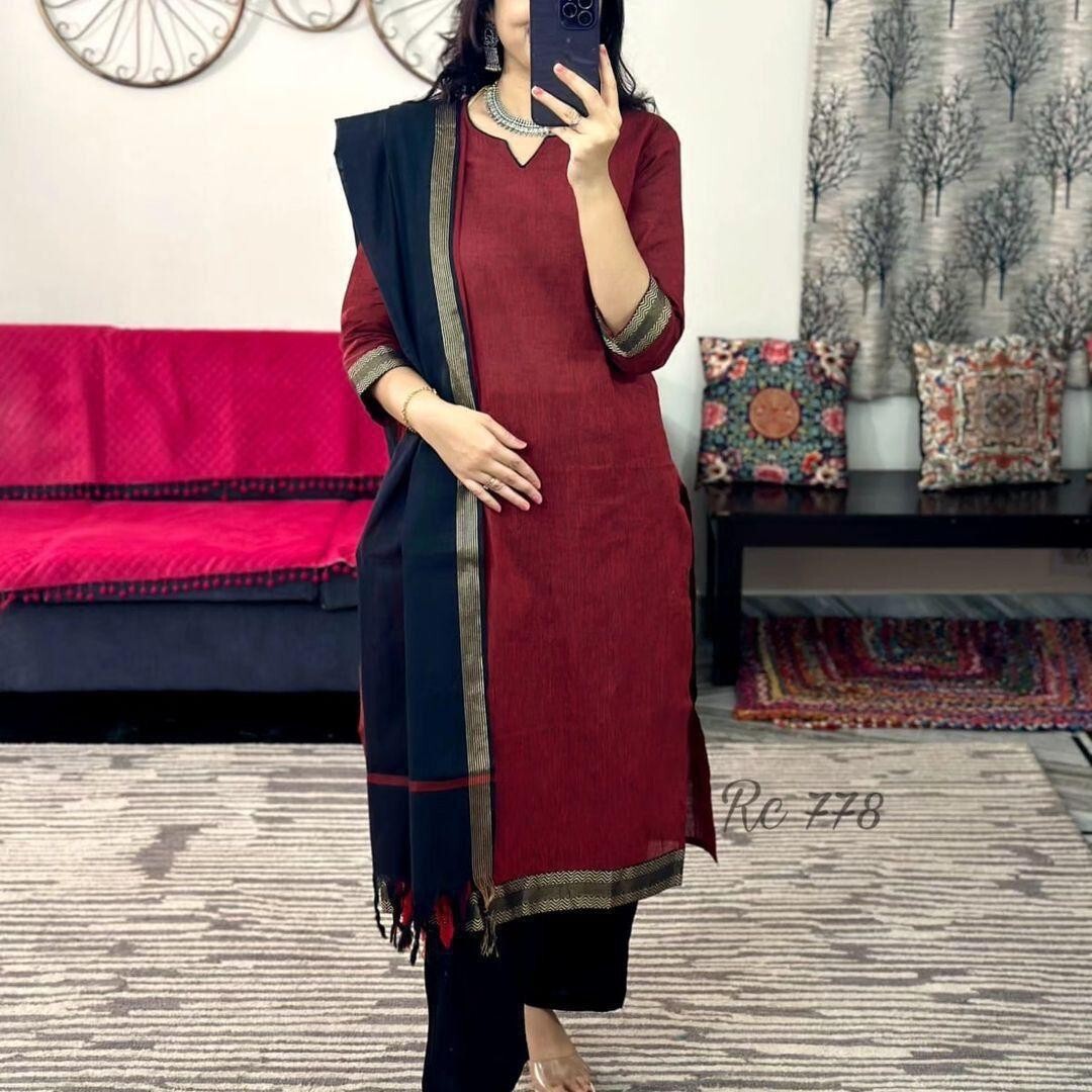 Cotton Gota Patti Salwar Kameez – Readymade Indian Wedding & Party Wear Suit
