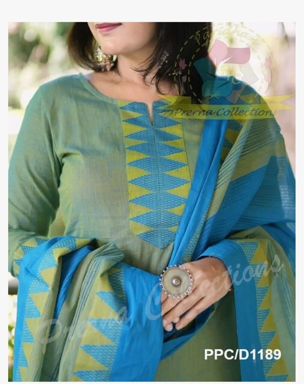 Cotton Wear Readymade Women Kurti Set Indian Bollywood Salwar Kameez Suit Dress