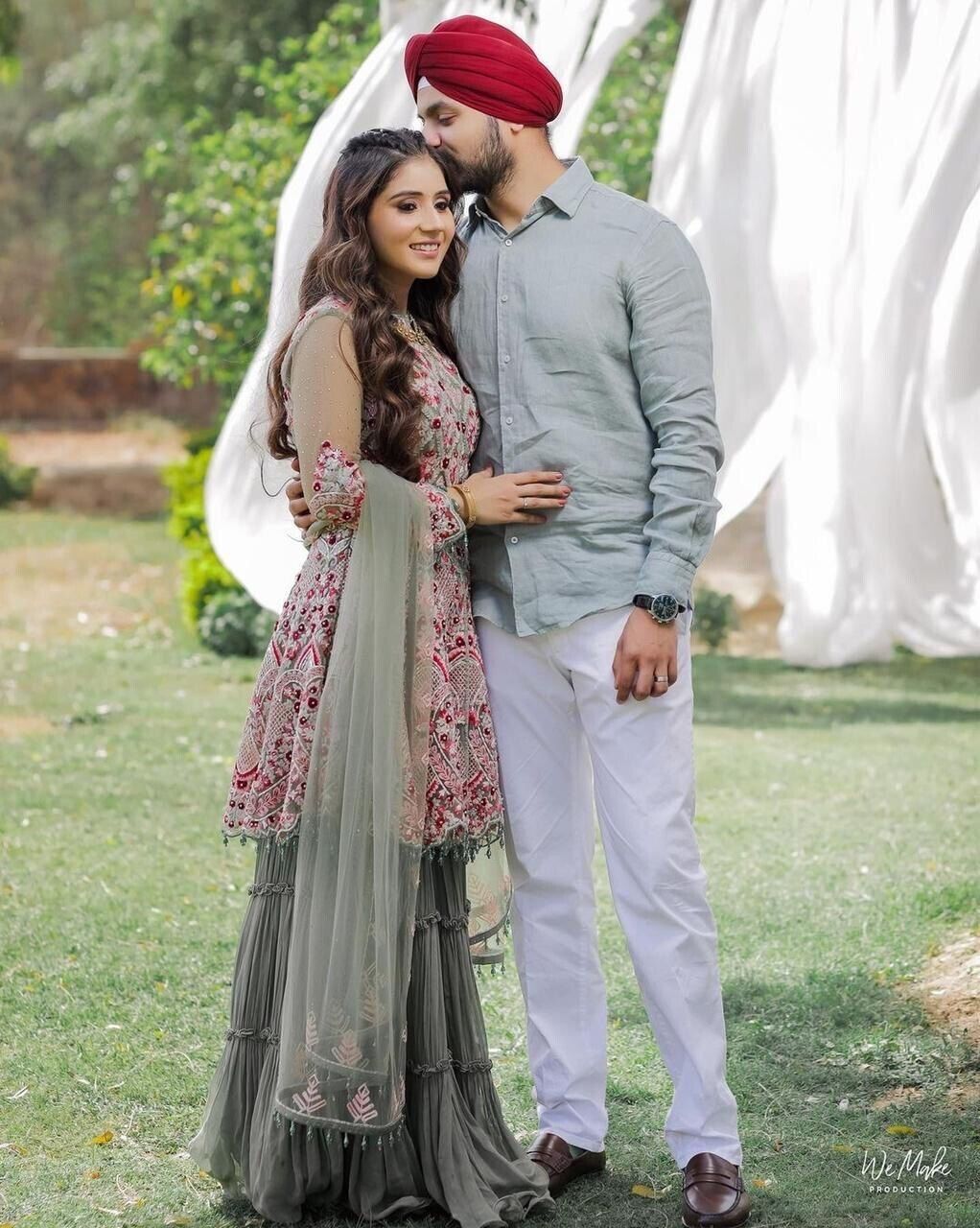 Pallazzo Set Sharara Suit to  Wear , Ready made Wedding Partywear Georgette Suit
