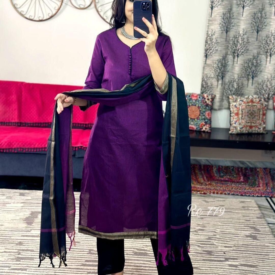 Cotton Gota Patti Salwar Kameez – Readymade Indian Wedding & Party Wear Suit