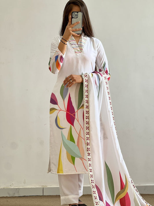Muslin Cotton  Dress Salwar Kameez Ready To Wear Suits Indian Wedding Bollywood
