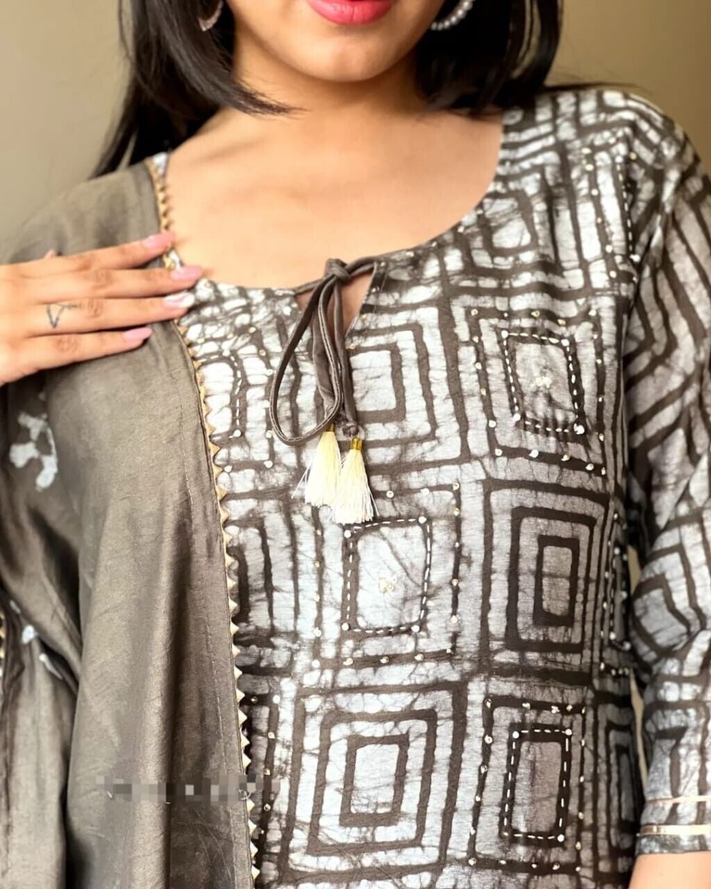 Cotton Salwar kameez  Printed Straight Kurta Pant & Suit Women Partywear