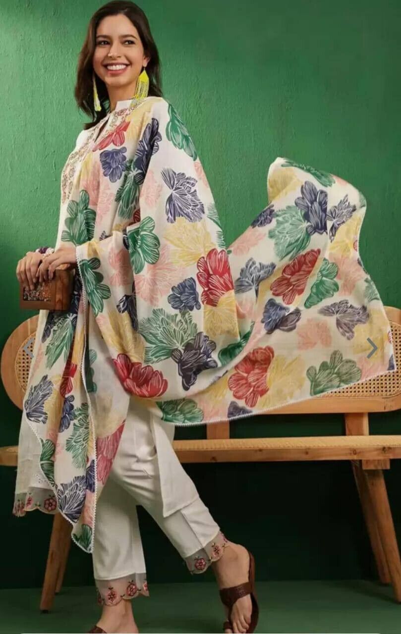 Indian Georgette Salwar Kameez with Dupatta for Women - Designer Kurta Salwar