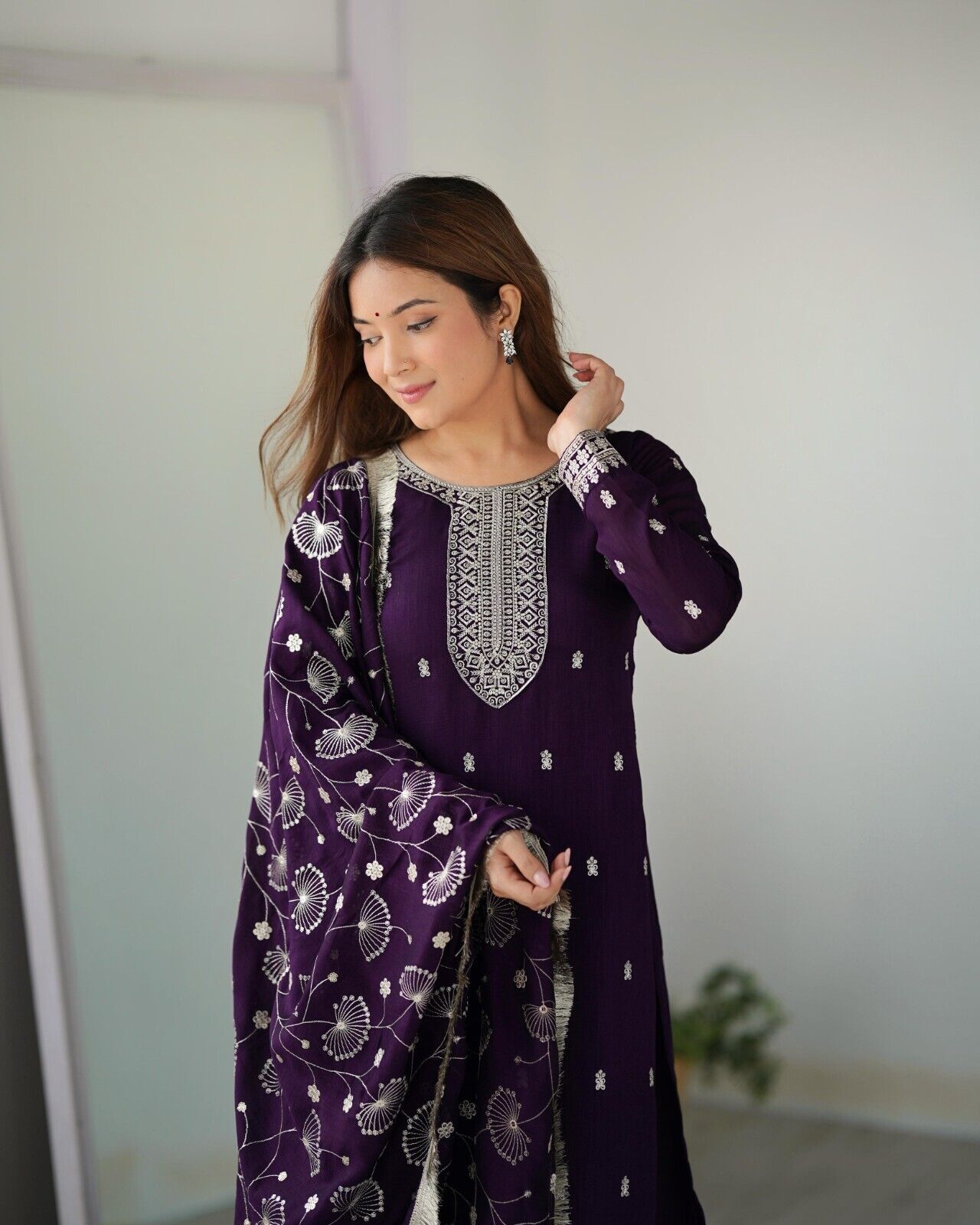 Zari work Silk Salwar Kameez Suit Designer Kurta salwar kameez suit , 3 pcs suit