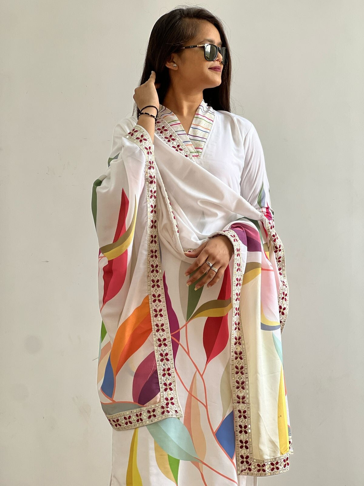 Muslin Cotton  Dress Salwar Kameez Ready To Wear Suits Indian Wedding Bollywood