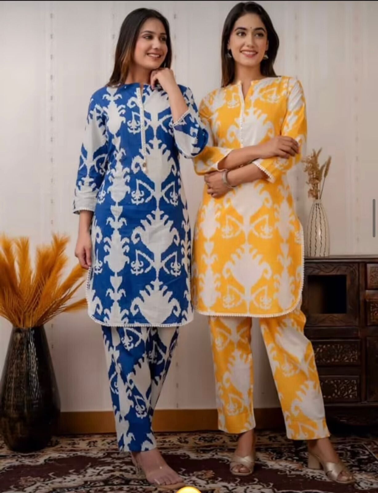 2 pcs Cotton Salwar Kameez Suit New Party Wear might casual Dress Readymade