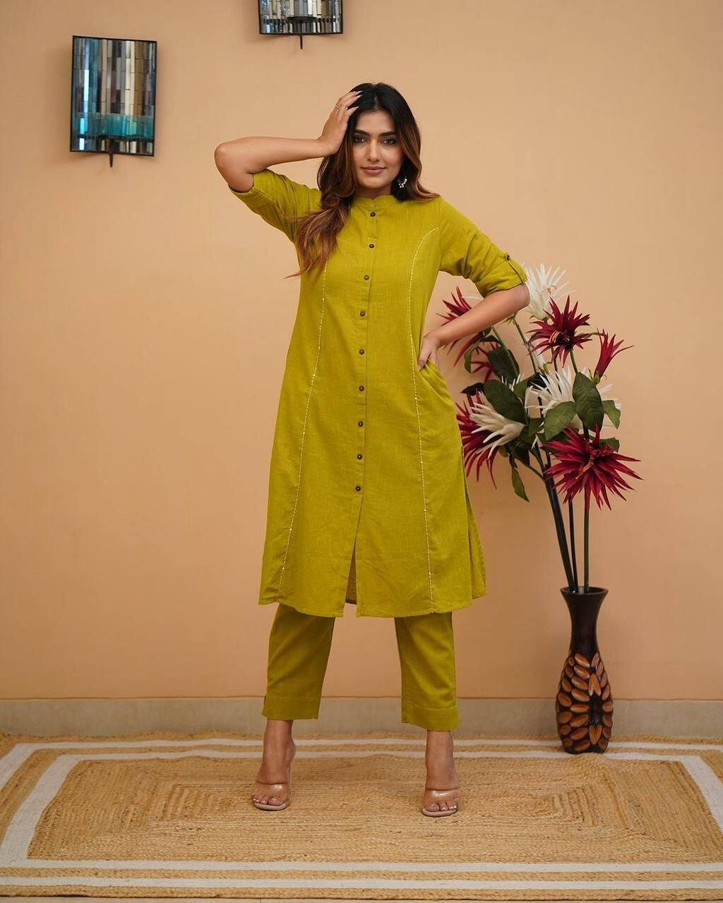 2 pcs Handwork Salwar Kameez Set, Ethnic Party Wear Designer Pakistani Suit