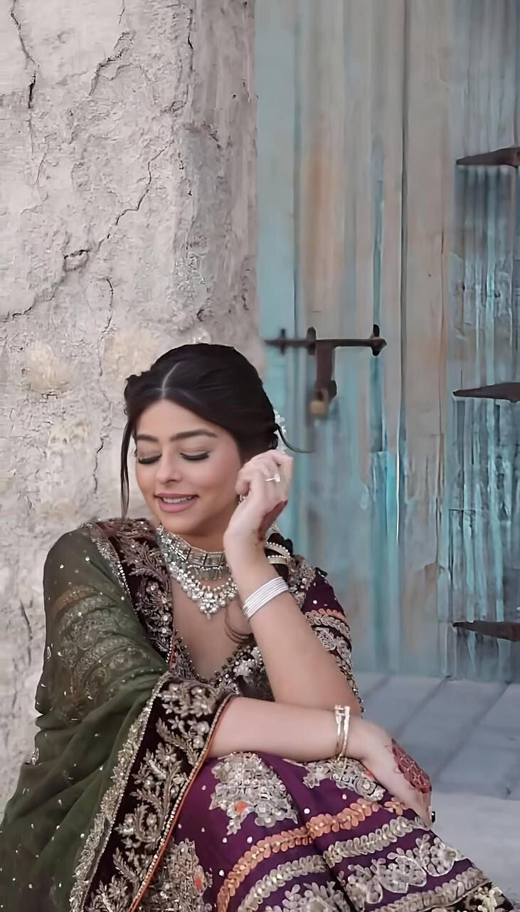 Embroidered Faux Georgette Salwar Kameez with Sharara & Dupatta - Ready to Wear