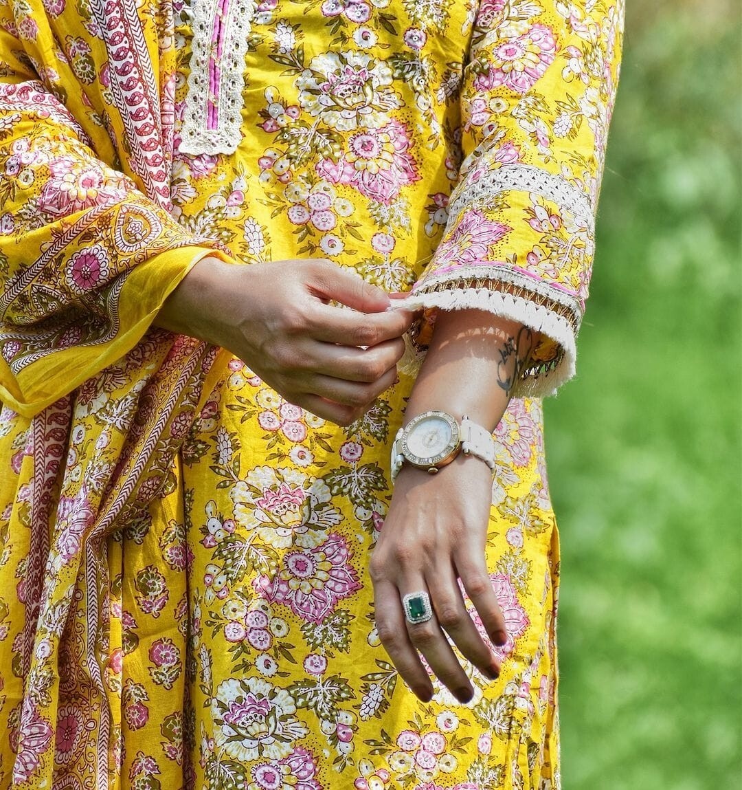 Designer Cotton Salwar Kameez Suit – Pakistani Bollywood Party & Wedding Wear