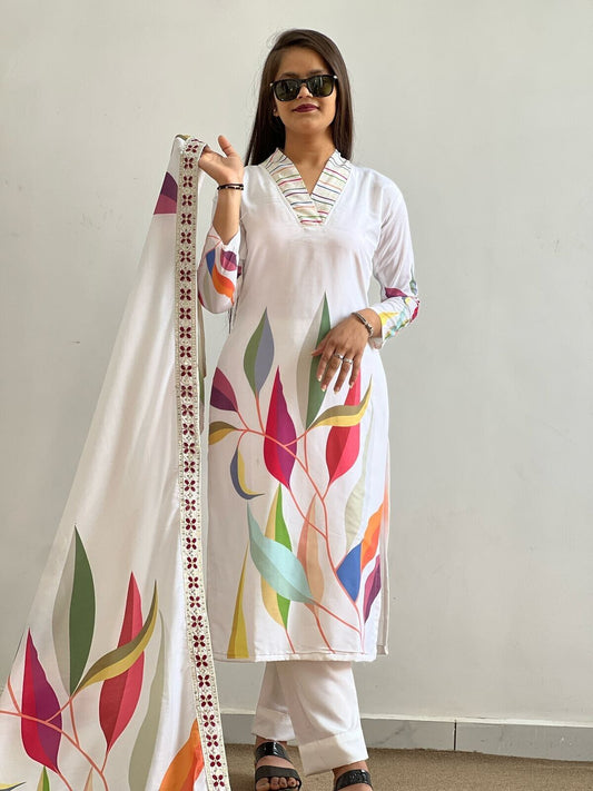 Muslin Cotton  Dress Salwar Kameez Ready To Wear Suits Indian Wedding Bollywood