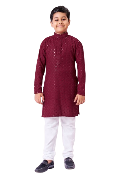 Pakistani Indian Kid Boy Kurta Kameez for Eid Party Wedding Mehndi Age 5 to 12