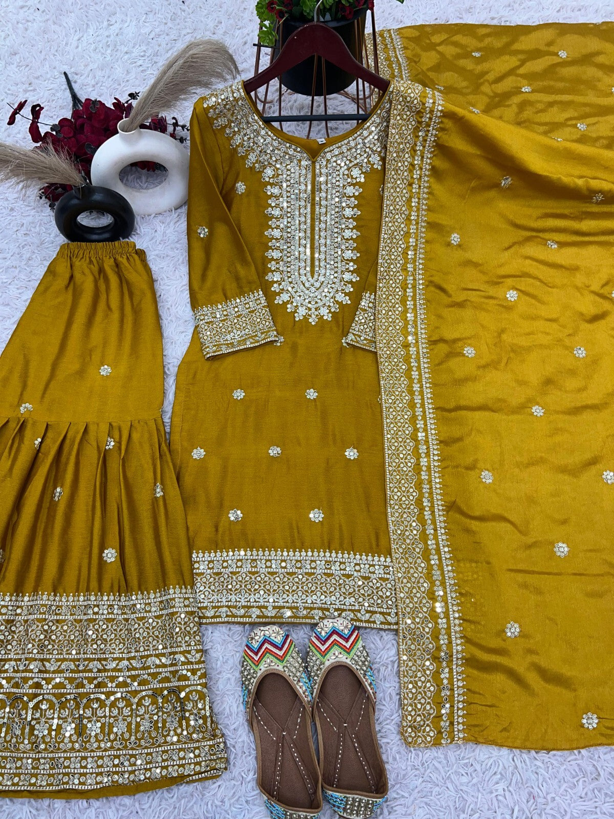 Bollywood Designer Indian ReadyMade Salwar Kameez Party Wear Suit with Sharara