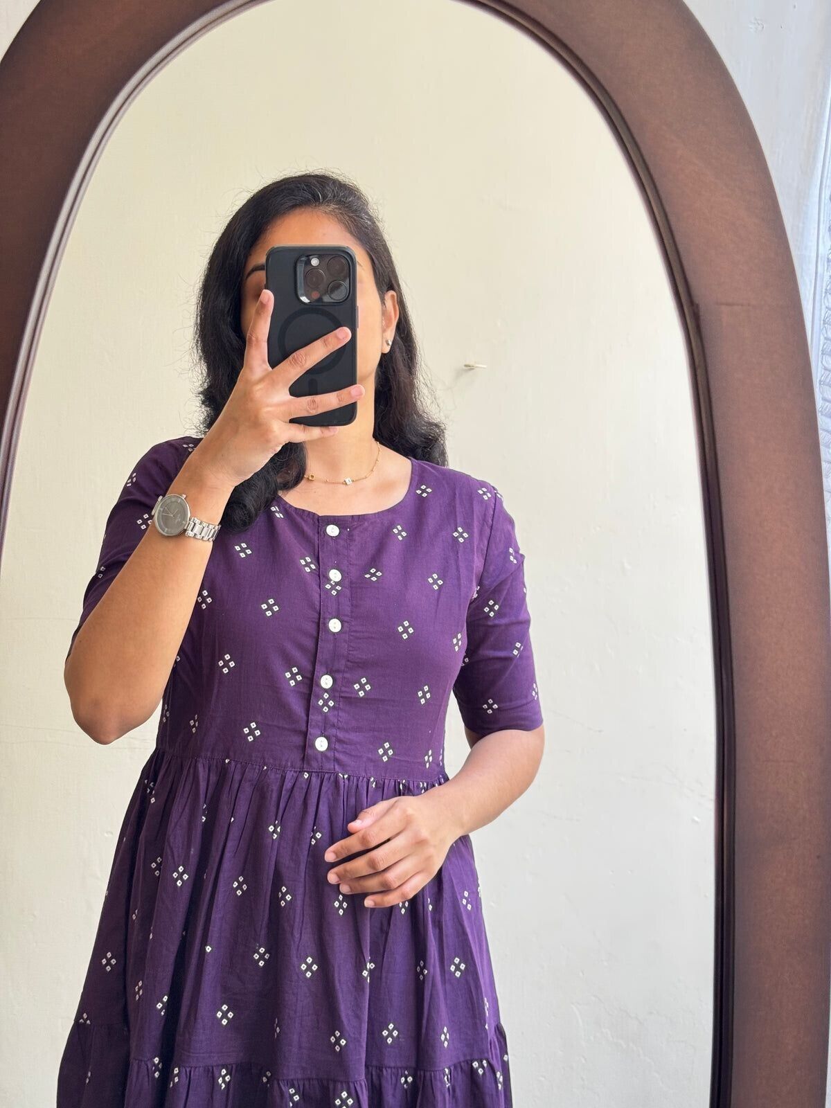 Cotton Readymade Indian women Anarkali Gown suit Ready to Wear Ikat women