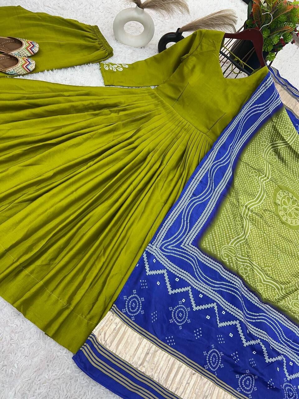 Bollywood Party Wear Anarkali Salwar Kameez Suit - Designer Flared Gown
