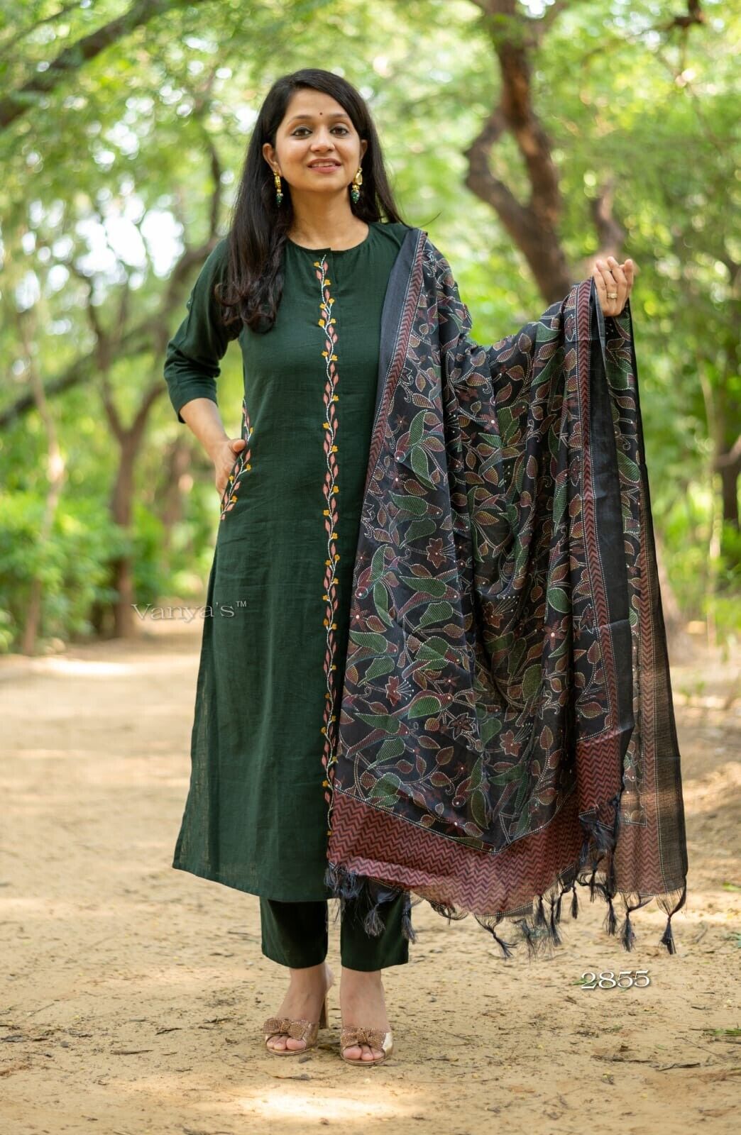 Designer Wedding Indian Cotton Bollywood Salwar Kameez Dress Party Wear Suit