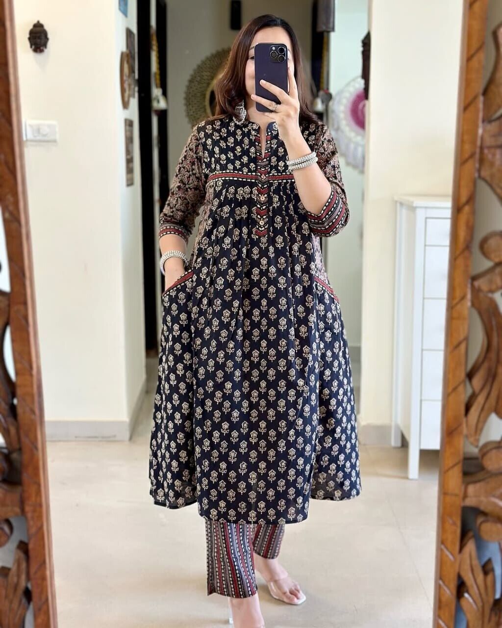 Readymade  Indian Cotton Kurti Salwar Kameez Readymade Women Dress Tunic