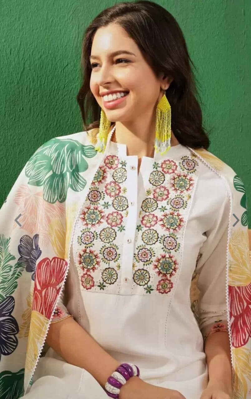 Indian Georgette Salwar Kameez with Dupatta for Women - Designer Kurta Salwar