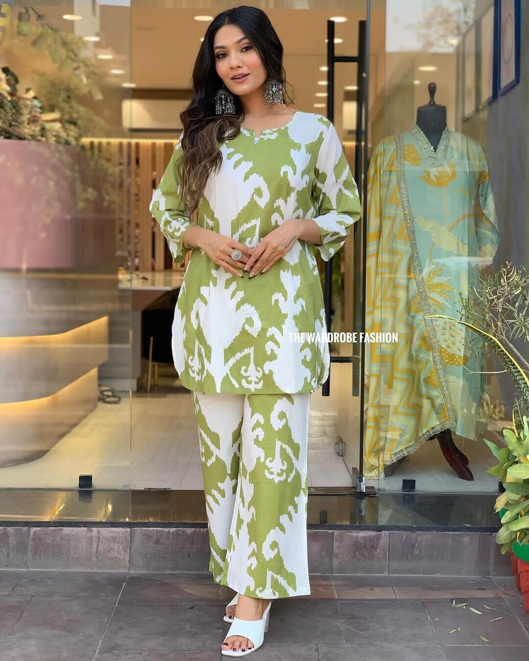 2 pcs Cotton Salwar Kameez Suit New Party Wear might casual Dress Readymade