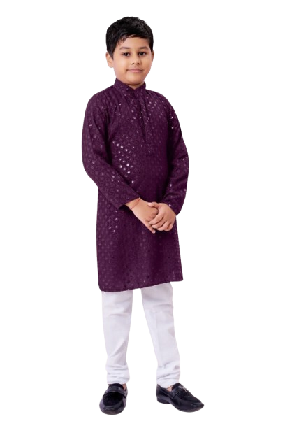 Pakistani Indian Kid Boy Kurta Kameez for Eid Party Wedding Mehndi Age 5 to 12