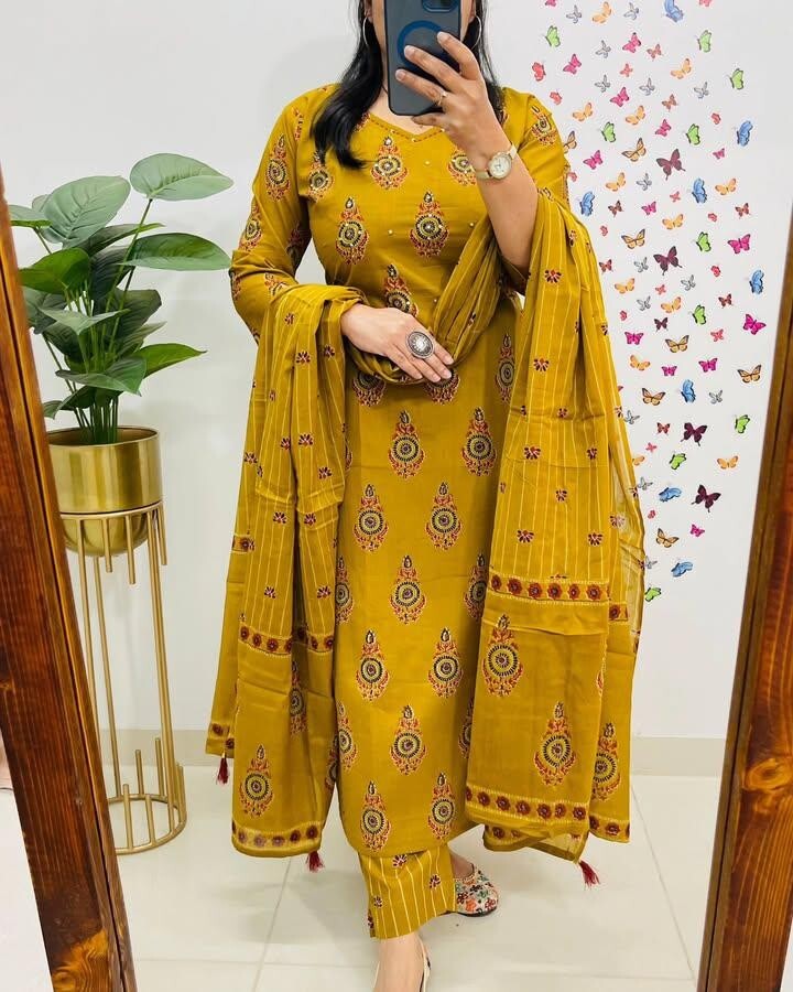 Cotton Bollywood Designer Salwar Kameez Wear Wedding Party Pakistani Dress suit