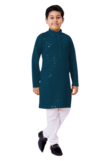 Pakistani Indian Kid Boy Kurta Kameez for Eid Party Wedding Mehndi Age 5 to 12