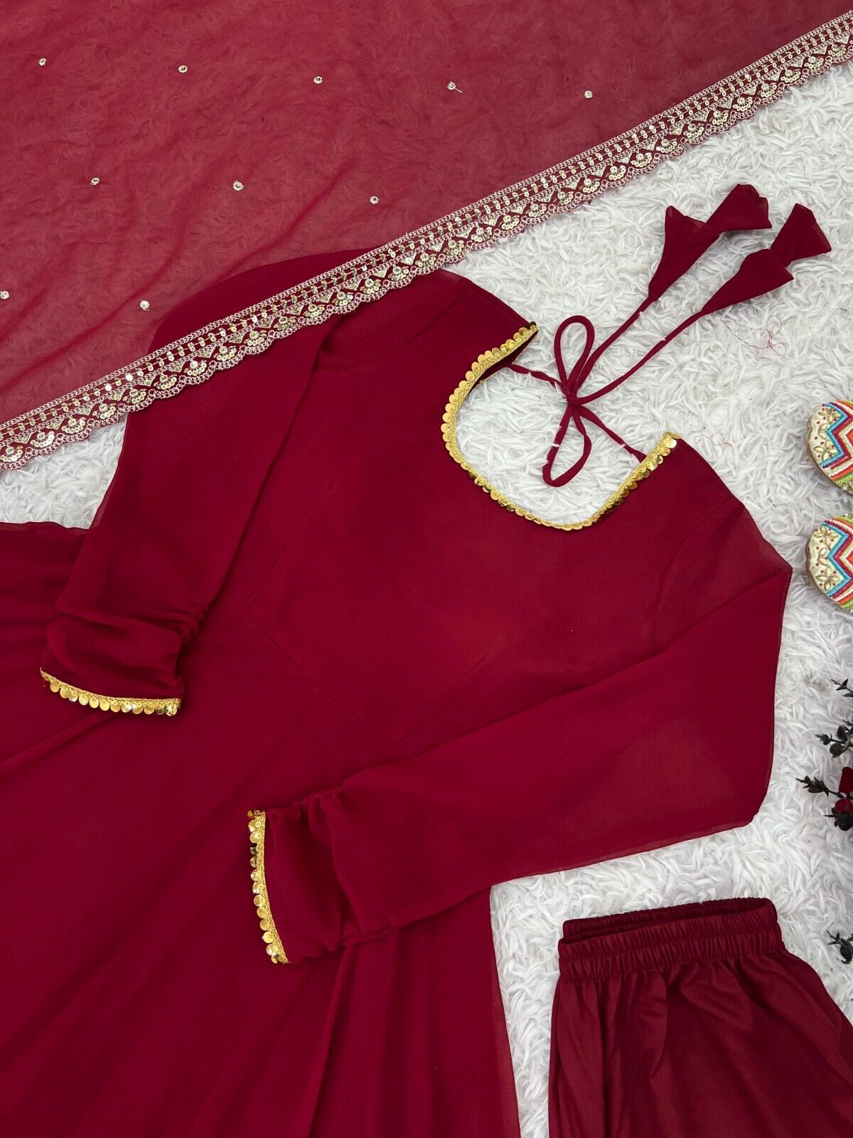 Bollywood Pakistani Kurta Pant Set - Designer Women Salwar Kameez Kurti Set
