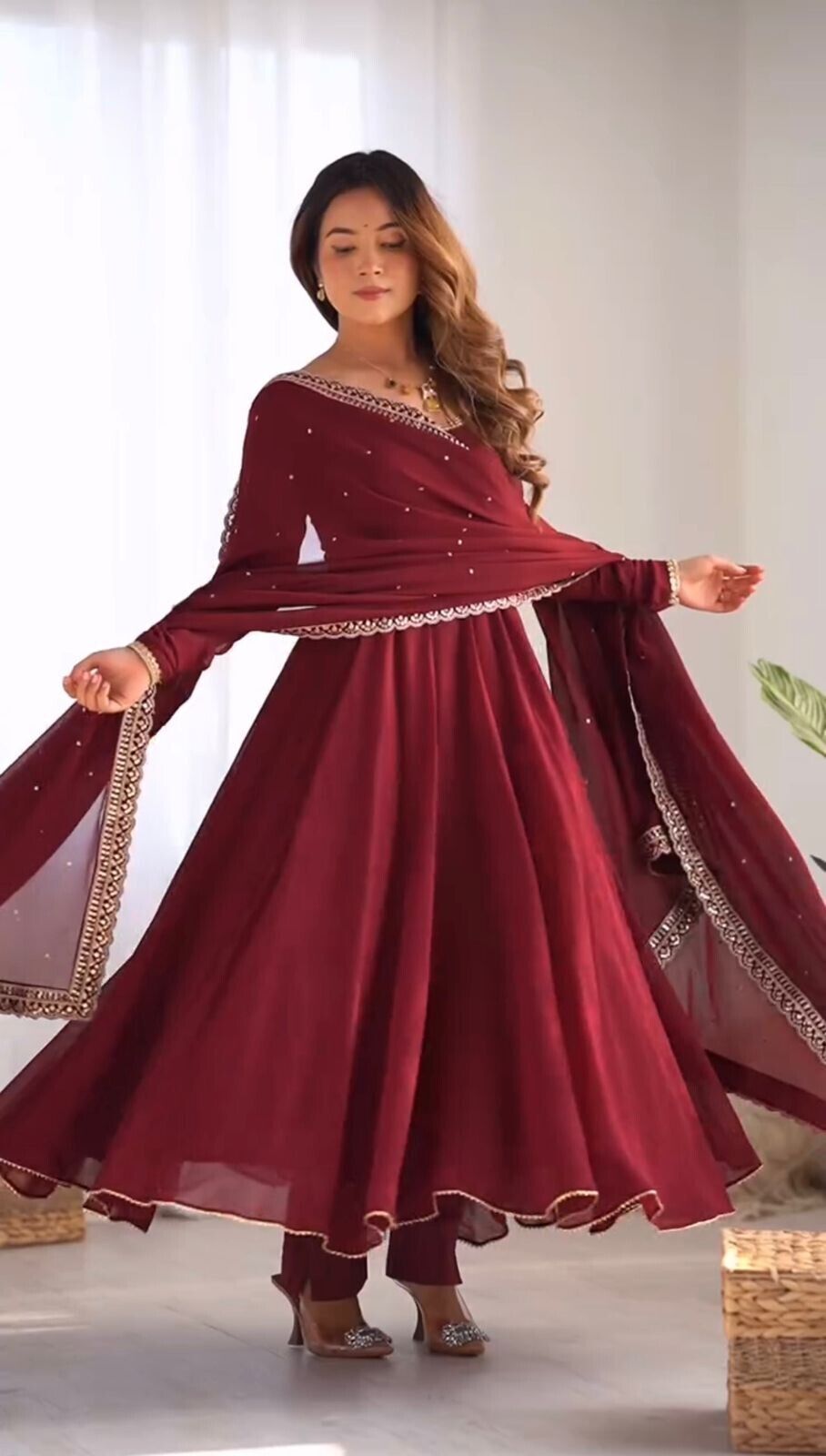 Bollywood Pakistani Kurta Pant Set - Designer Women Salwar Kameez Kurti Set