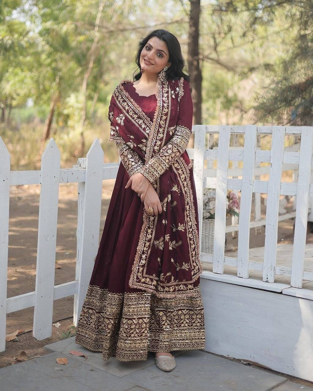 Bollywood Designer Indian Pakistani ReadyMade Anarkali Gown Georgette Wedding