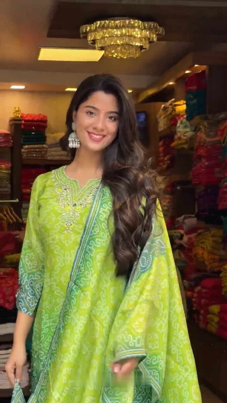 Chinon Silk Wedding Straight Salwar Kameez Indian Pakistani Designer Suit Dress