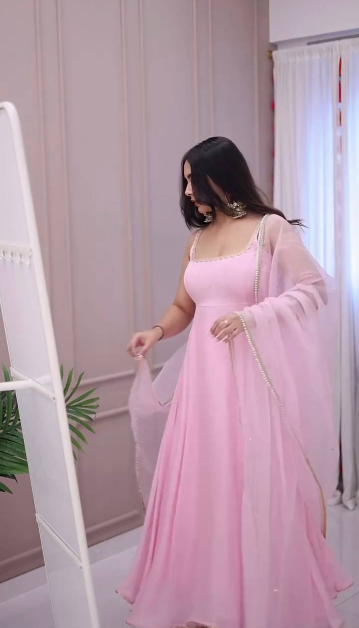 faux georgette suit, embroidered kurti set, indian ethnic wear, stitched kurti pant set, designer kurti dupatta set, festive ethnic wear, faux georgette embroidery, women’s partywear suit, ready to wear ethnic wear, indian fashion uk, wedding wear women, full stitched kurti set,