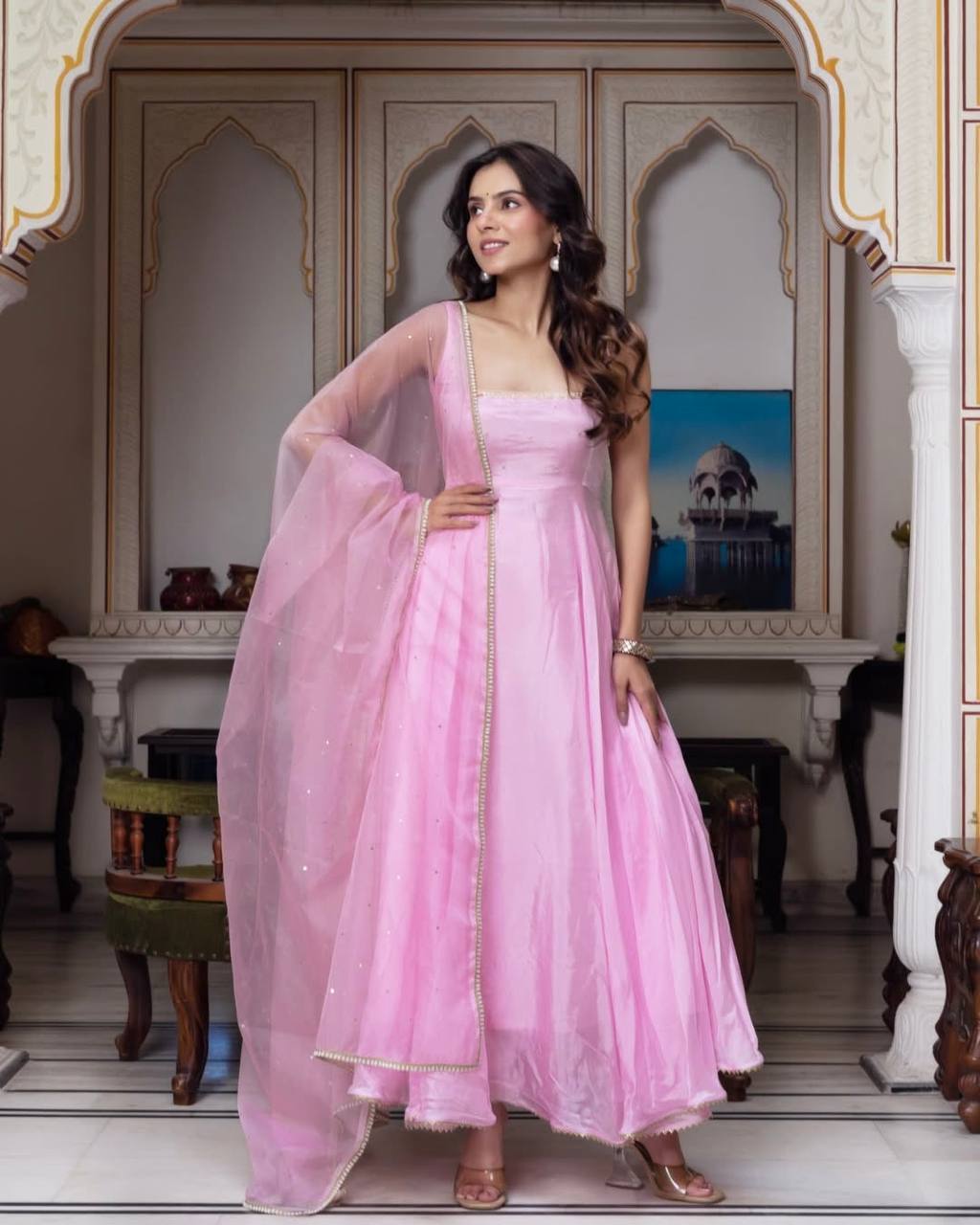 faux georgette suit, embroidered kurti set, indian ethnic wear, stitched kurti pant set, designer kurti dupatta set, festive ethnic wear, faux georgette embroidery, women’s partywear suit, ready to wear ethnic wear, indian fashion uk, wedding wear women, full stitched kurti set,